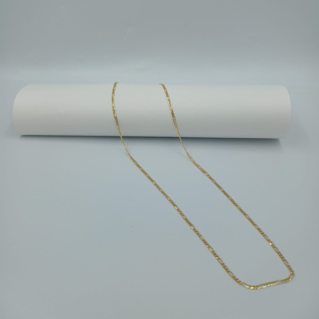 CADENAS CARTIER 3 1 AMARILLA ORO 14K 3.3 (NUEVO)