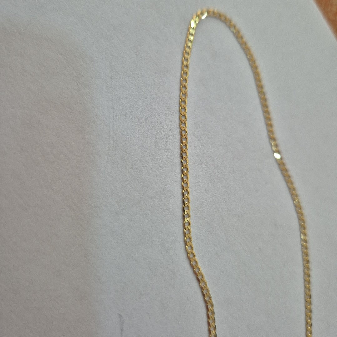 CADENAS BARBADA AMARILLA ORO 14K 2.1 (NUEVO)