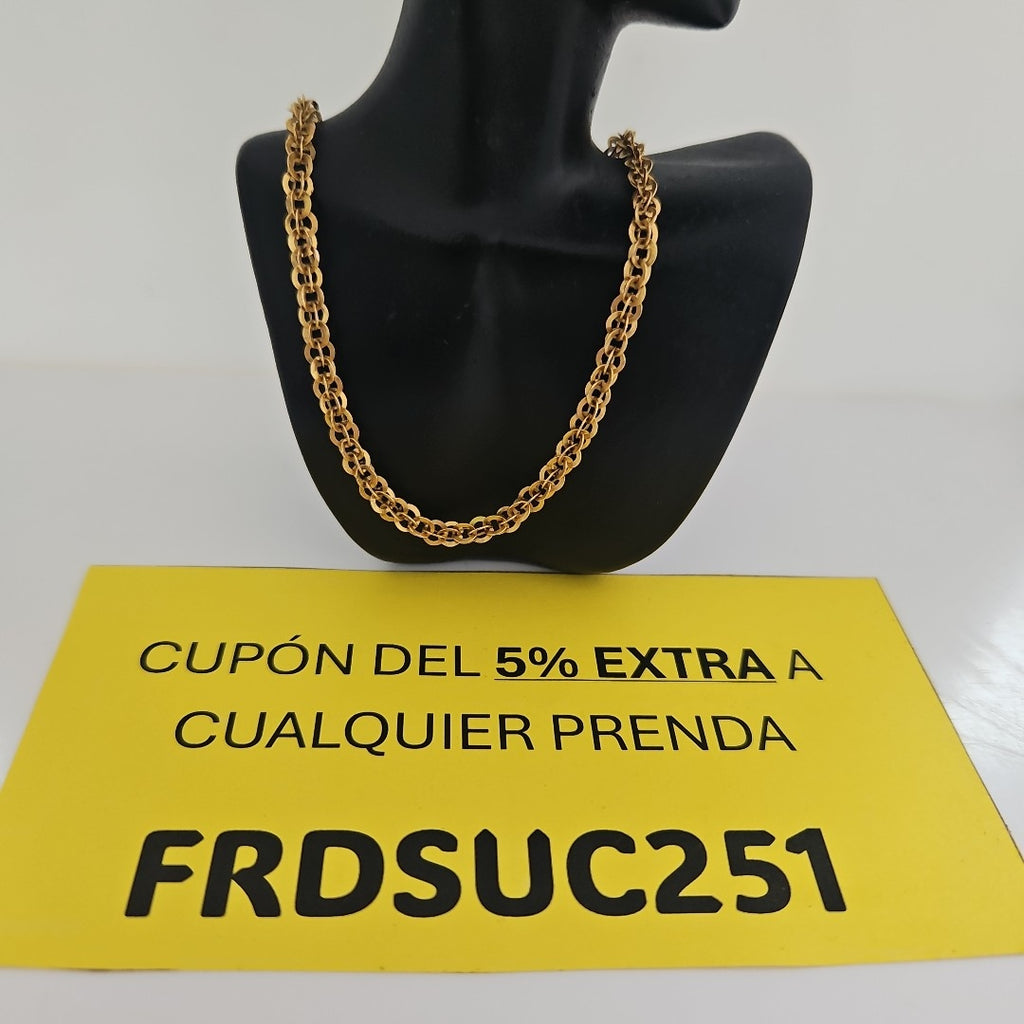 CADENA ORO 14 K 11,20 GRMS (SEMINUEVO)