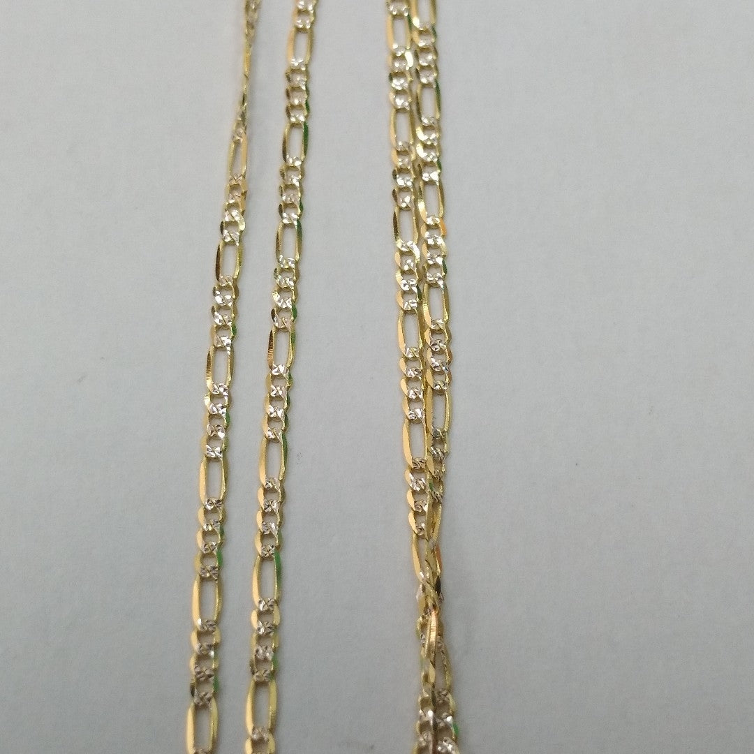 CADENAS CARTIER 3 1 DIAMANTADA ORO 14K 2.1 (NUEVO)