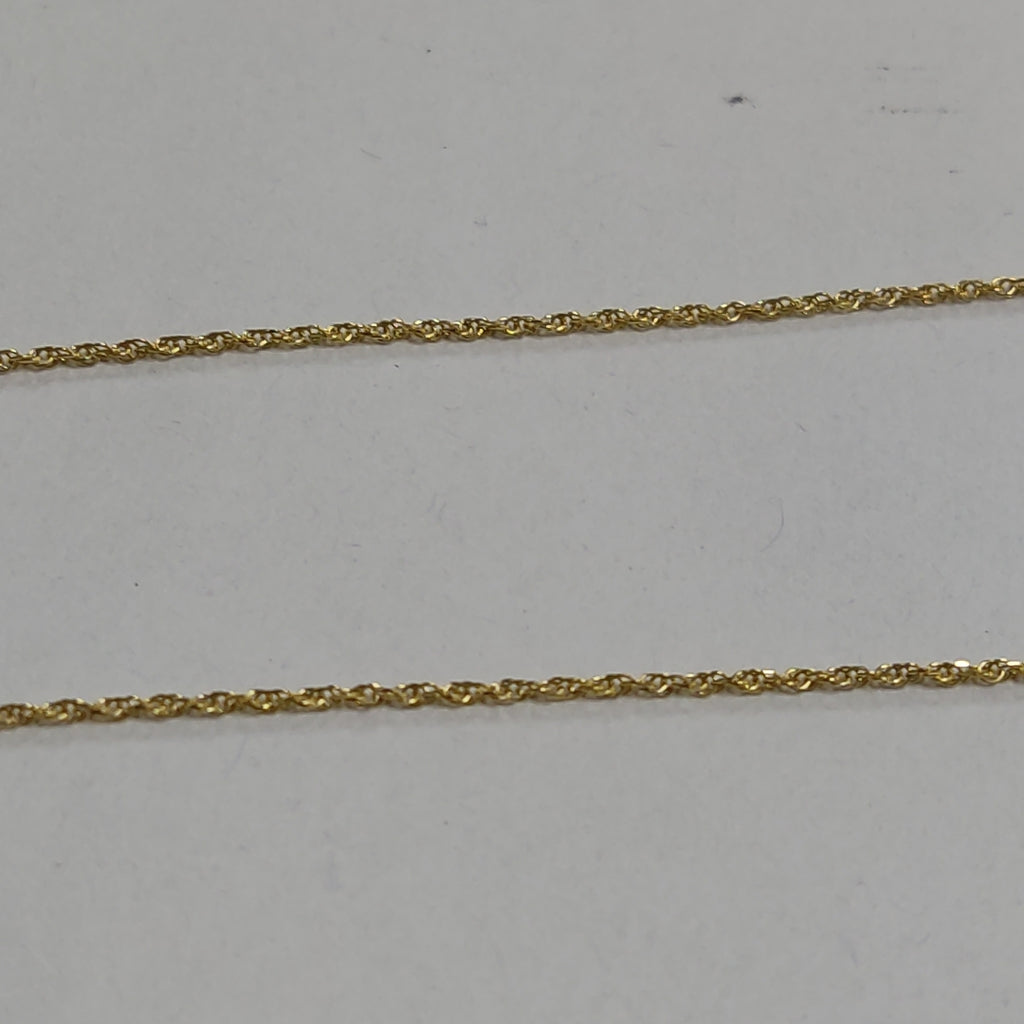 CADENA. ORO. 14 K 1.4 GRMS (SEMINUEVO)