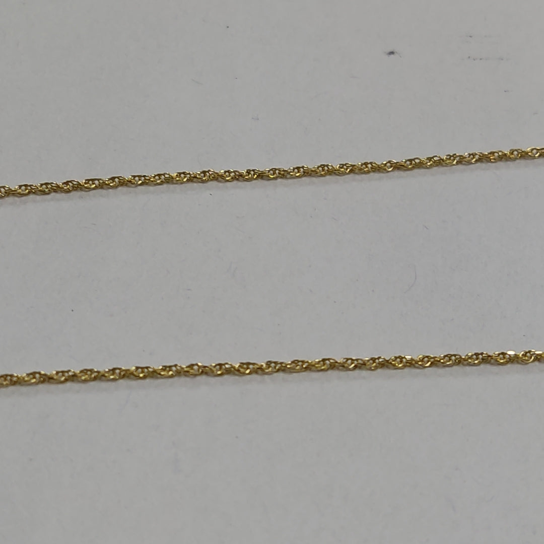 CADENA. ORO. 14 K 1.4 GRMS (SEMINUEVO)