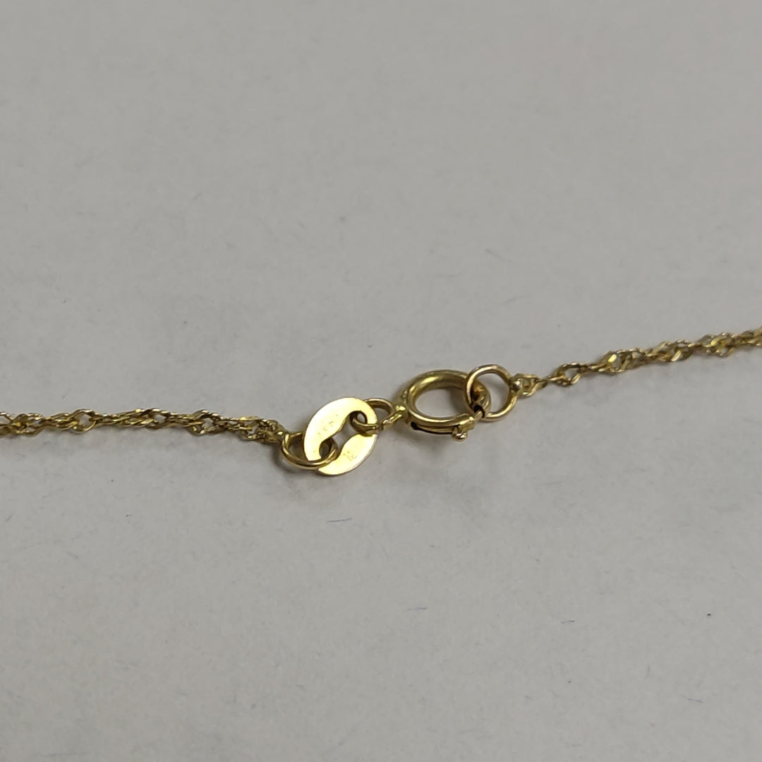 CADENA ORO,ORO COMBINADO 14 K 1,30 GRMS (SEMINUEVO)