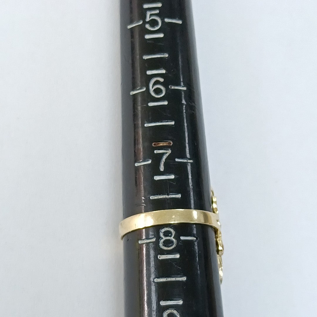 ANILLO ORO 14 K 2,50 GRMS (SEMINUEVO)