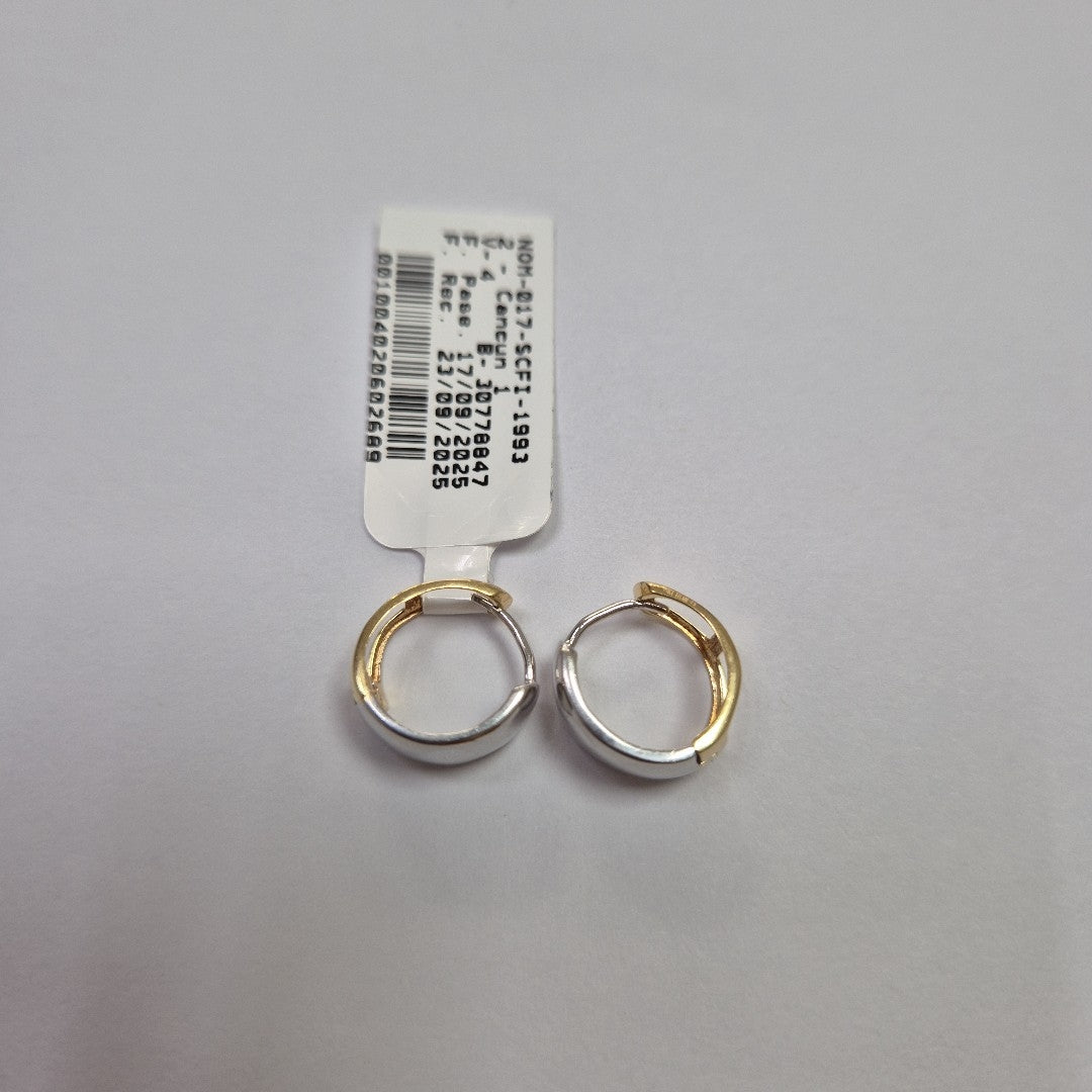 ARRACADAS PAR. ORO. 14 K 2.6 GRMS (SEMINUEVO)