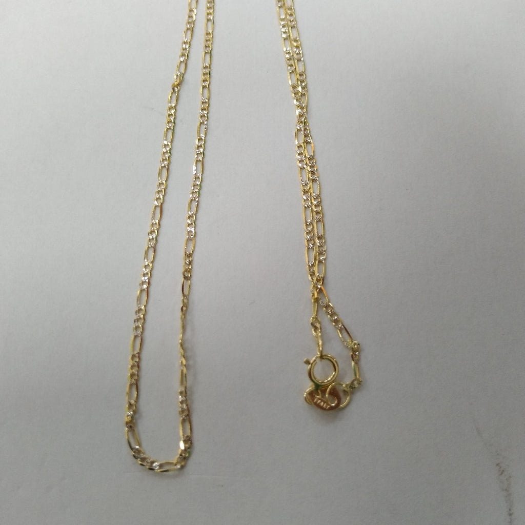 CADENAS CARTIER 3 1 DIAMANTADA ORO 14K 2.2 (NUEVO)
