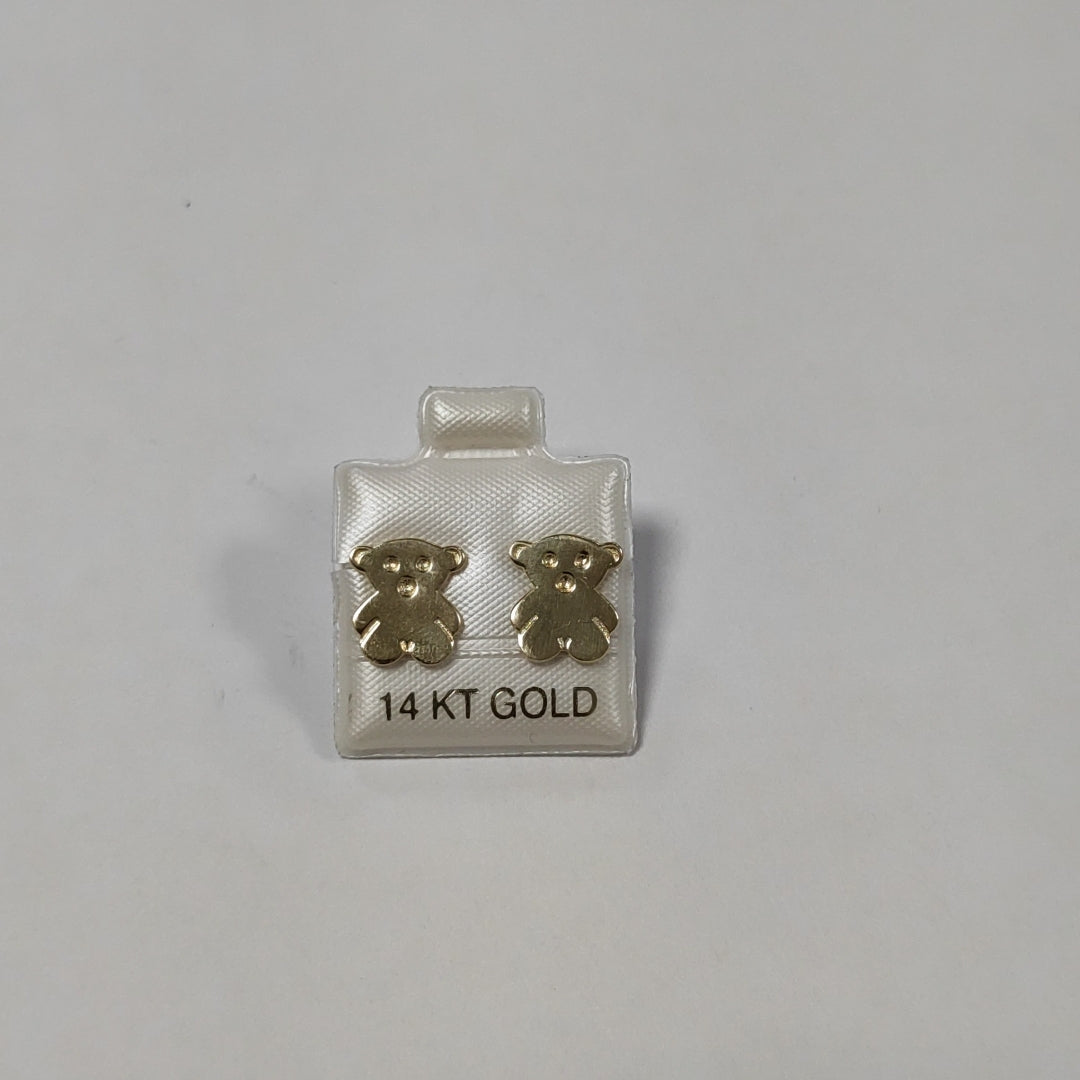 BROQUELES ORO 14K 1.4 (NUEVO)