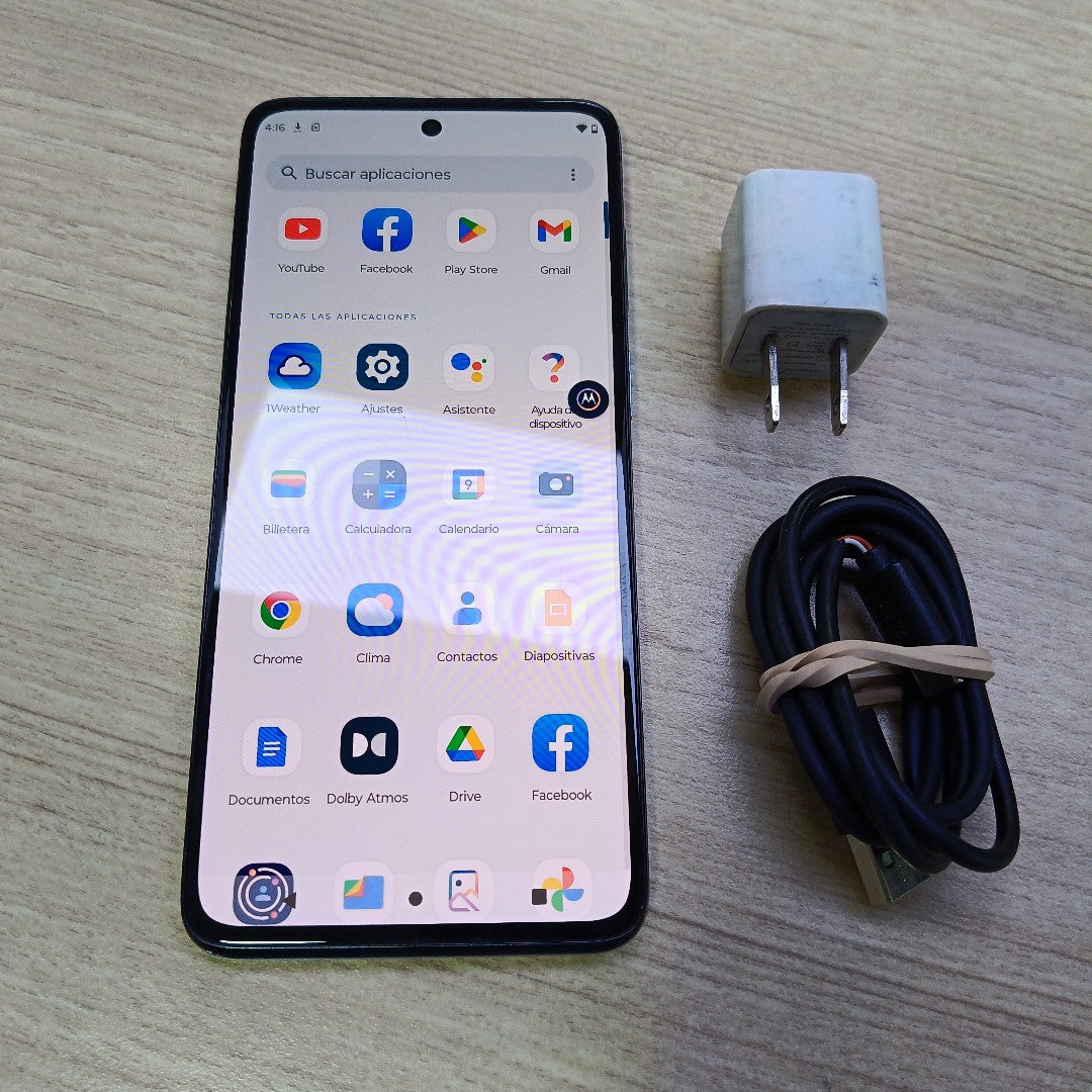 CELULAR MOTOROLA MOTO G52 XT2221-2 256 GB 6 GB RAM (SEMINUEVO)