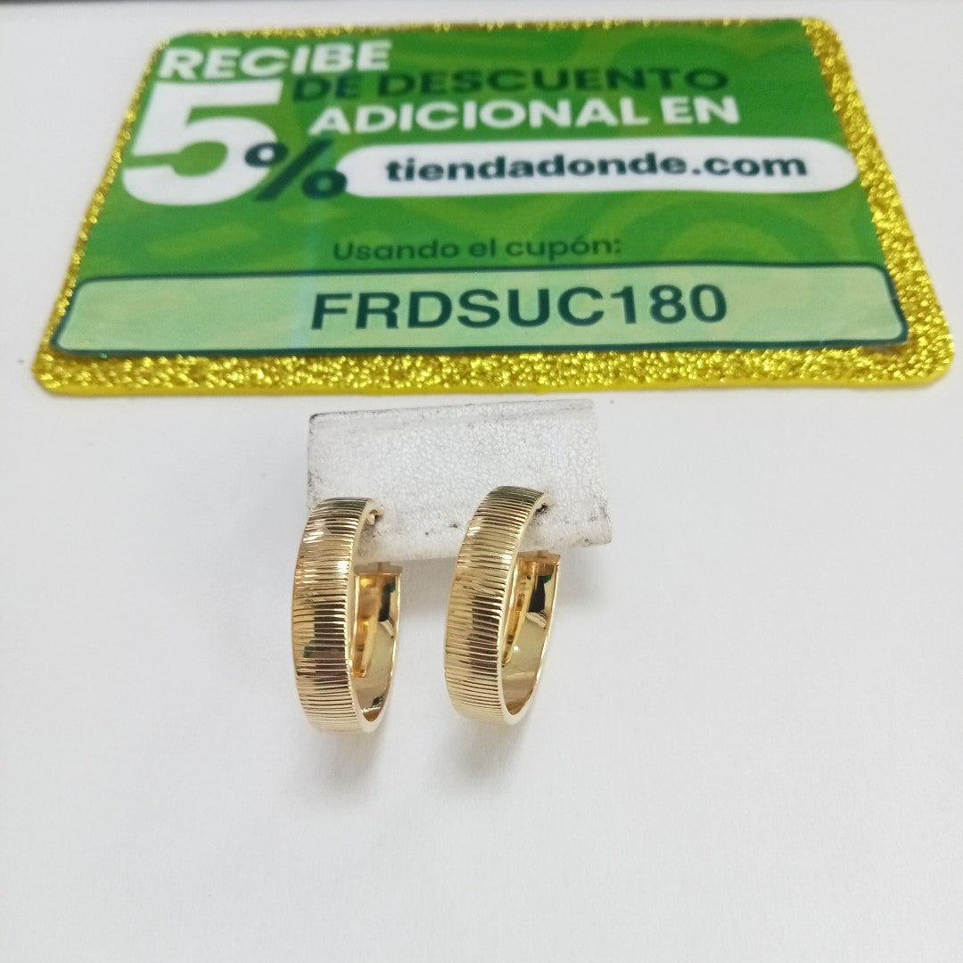 ARRACADAS ORO 14K 2.1 (NUEVO)