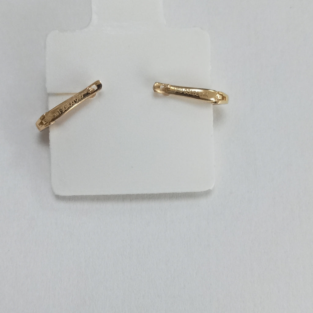 BROQUELES ORO 14K 1.3 (NUEVO)