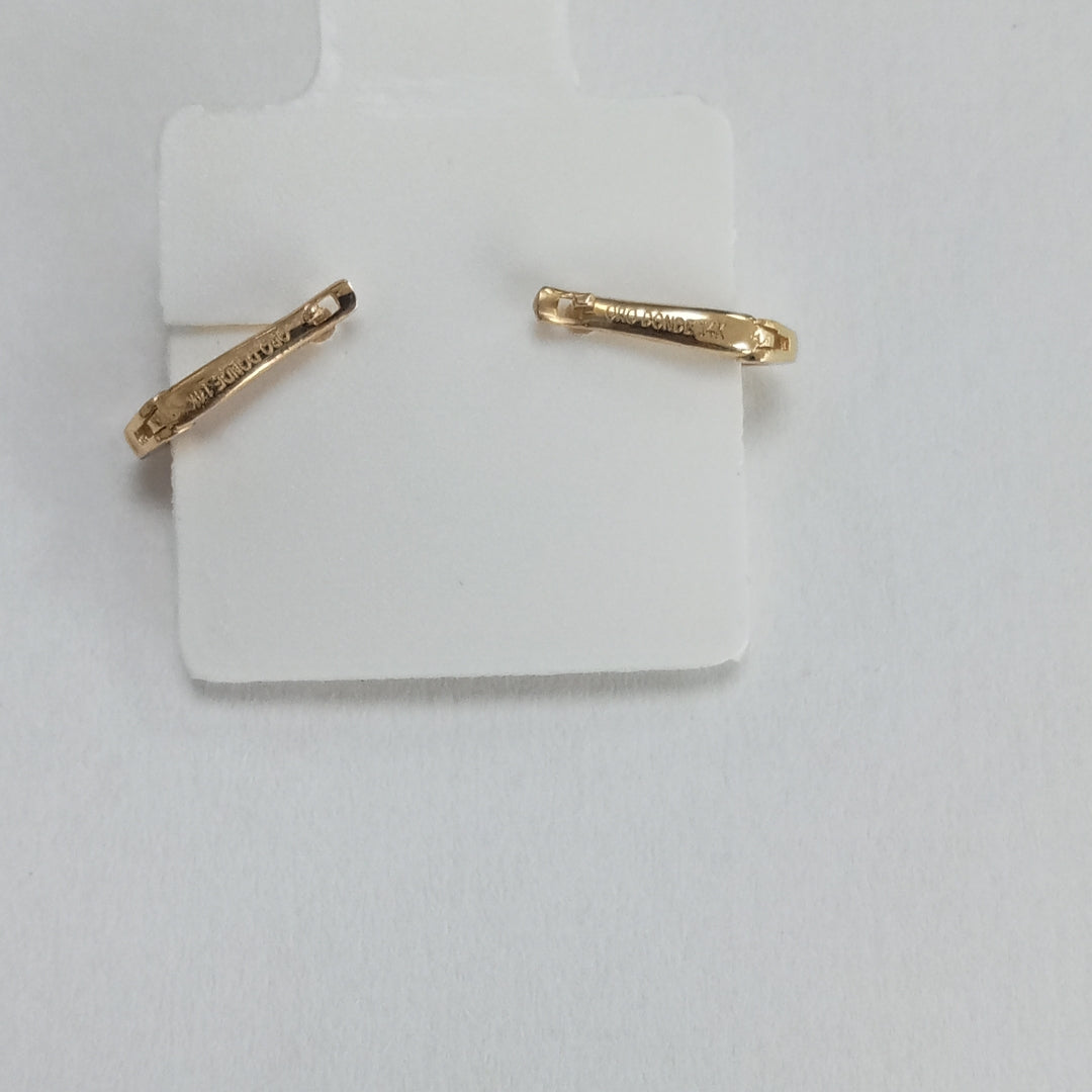 BROQUELES ORO 14K 1.3 (NUEVO)