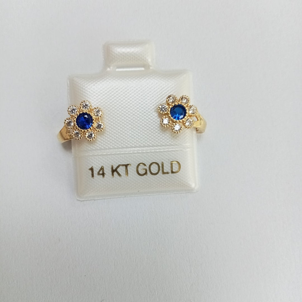 BROQUELES ORO 14K 1.4 (NUEVO)