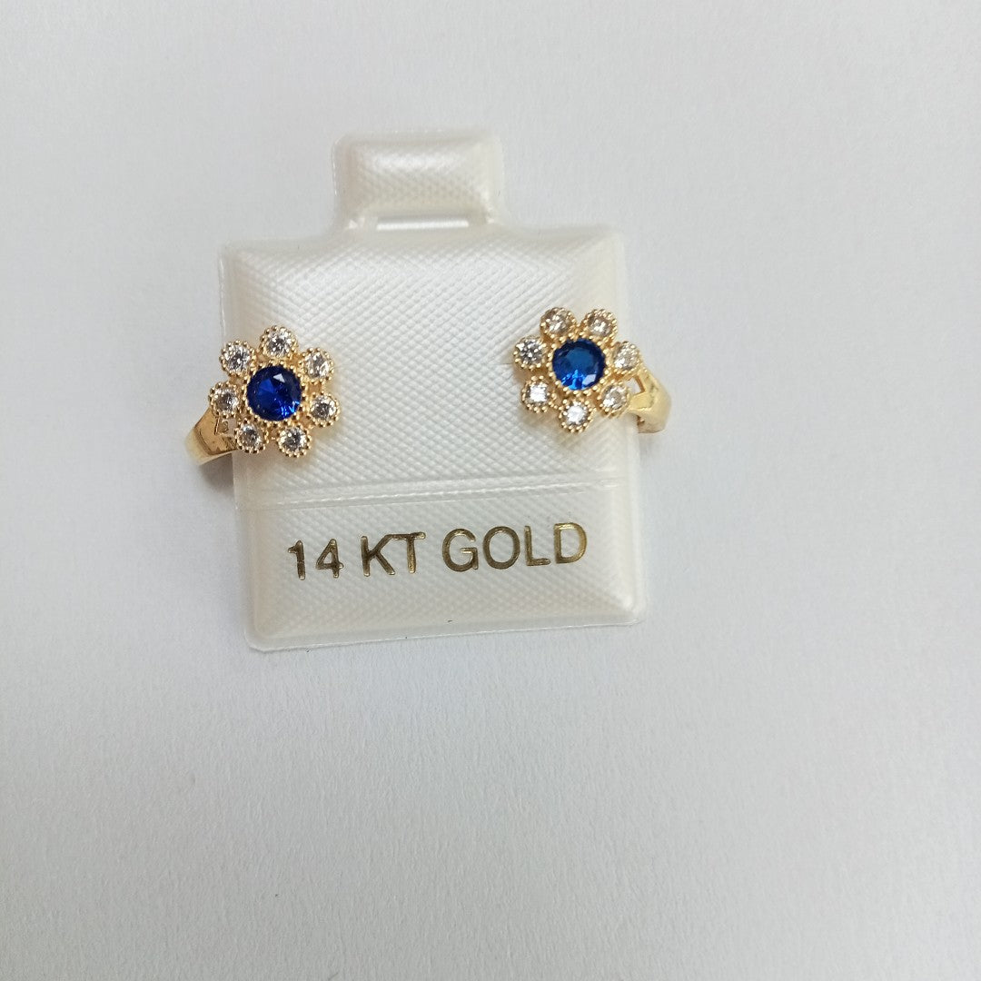BROQUELES ORO 14K 1.4 (NUEVO)