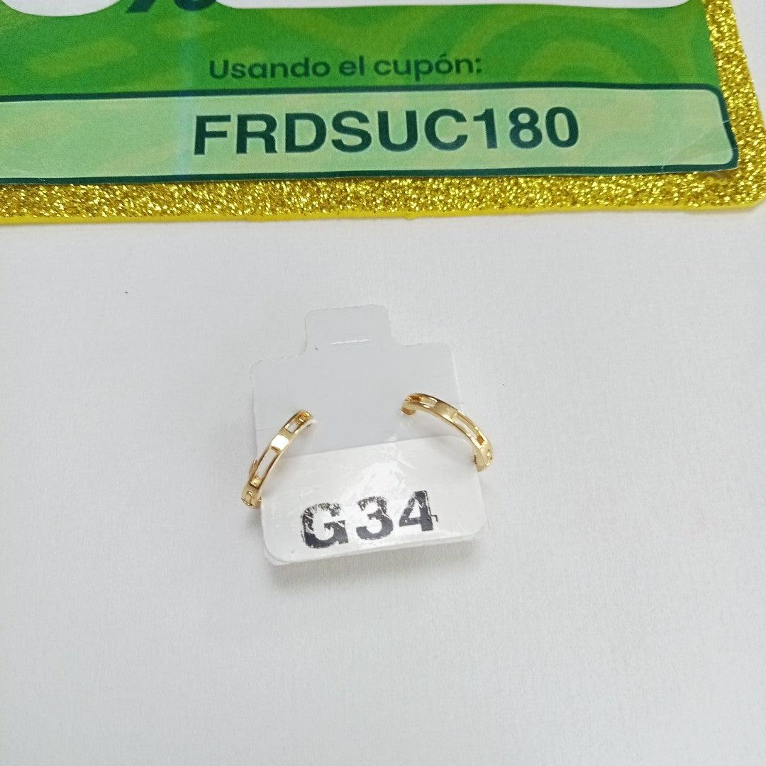 HUGGIES ORO 14K 1.8 (NUEVO)