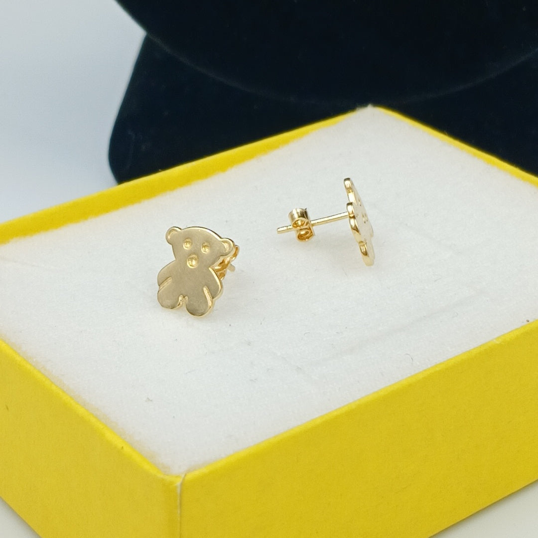 BROQUELES ORO 14K 1.6 (NUEVO)