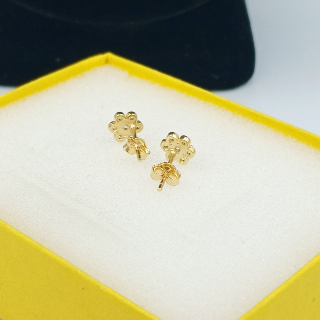 BROQUELES ORO 14K 1.2 (NUEVO)