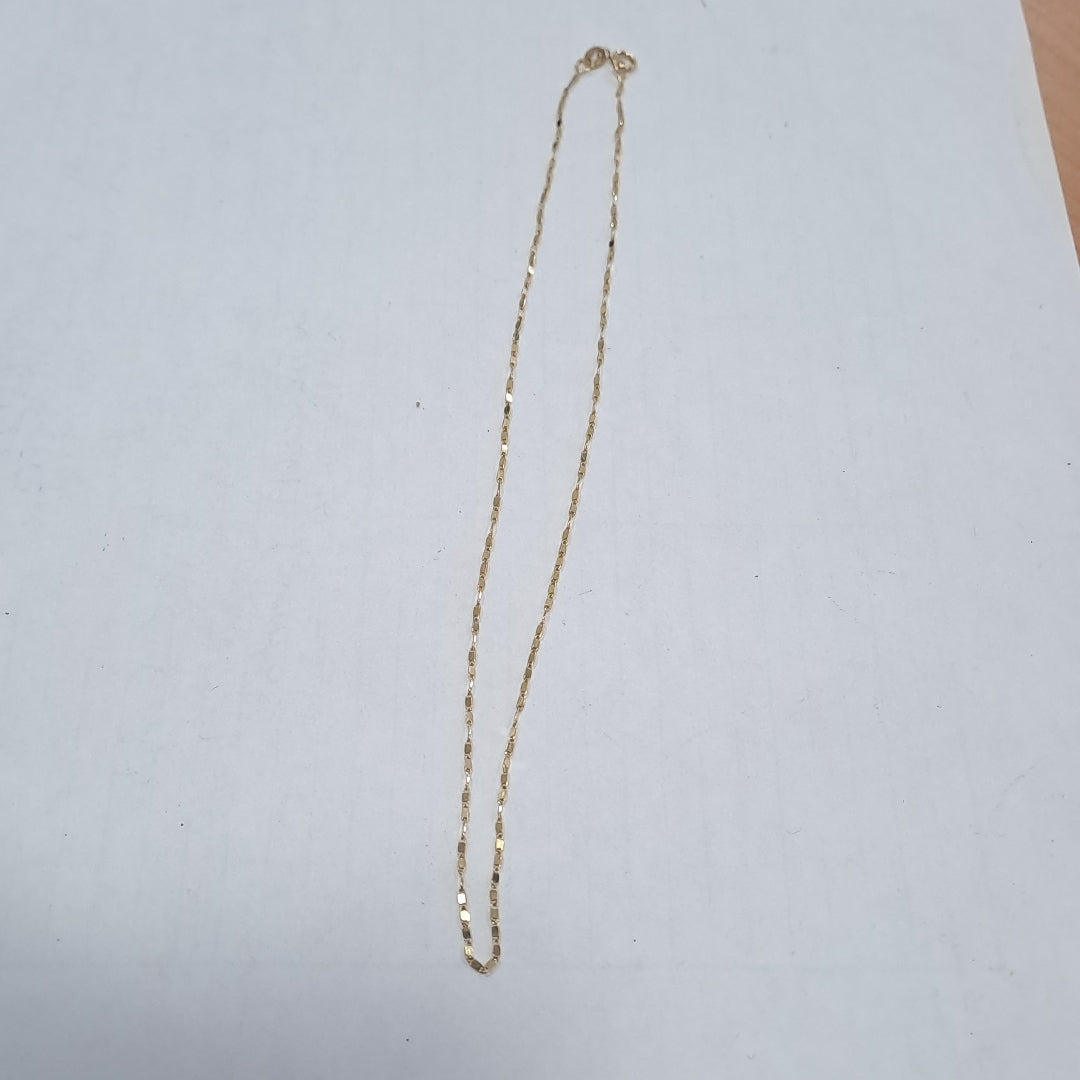 CADENA. ORO. 14 K 1.2 GRMS (SEMINUEVO)