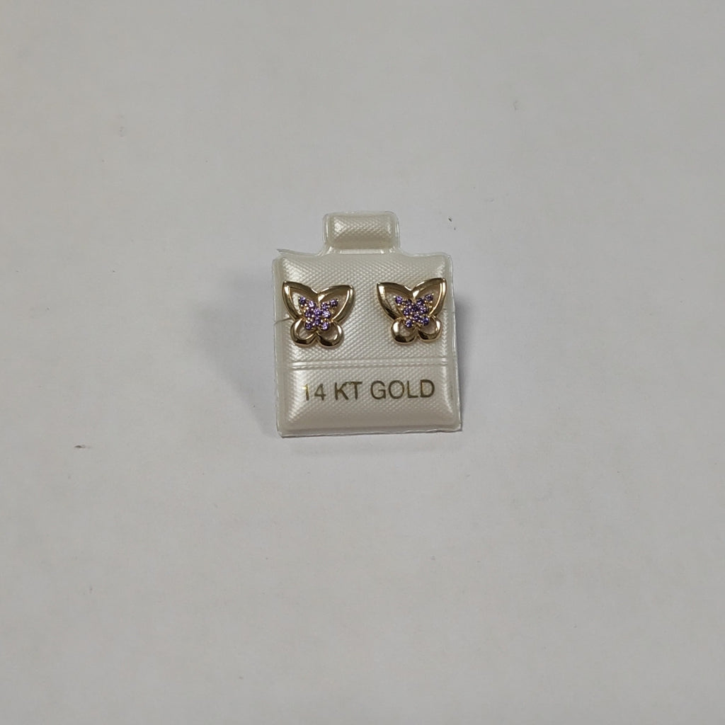 BROQUELES ORO 14K 1.5 (NUEVO)