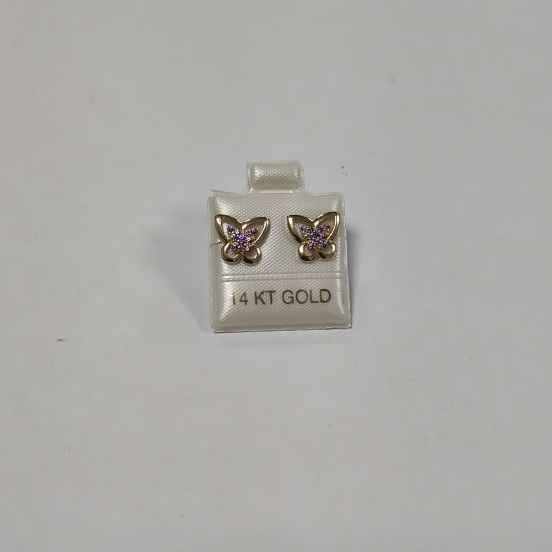 BROQUELES ORO 14K 1.5 (NUEVO)