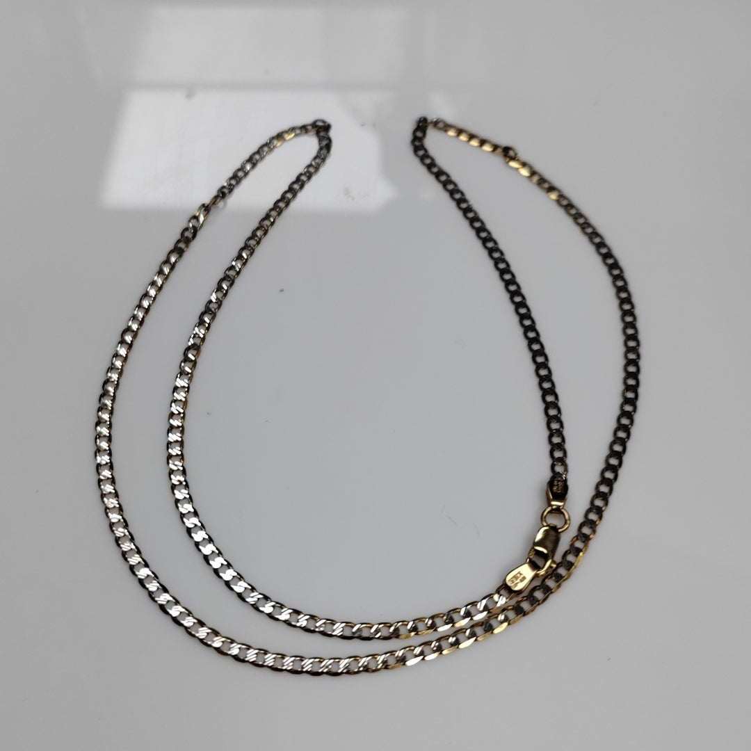CADENA. ORO, RODIADO 14 K 4.2 GRMS (SEMINUEVO)