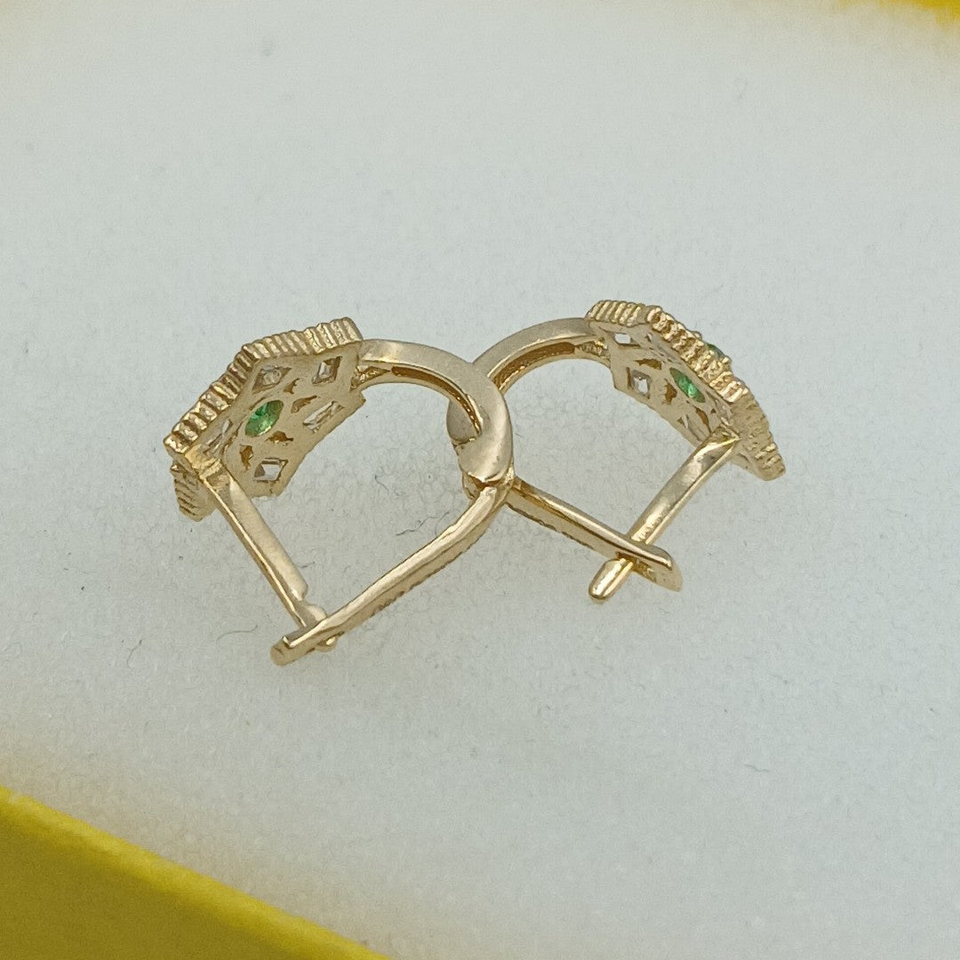 BROQUELES ORO 14K 1.3 (NUEVO)