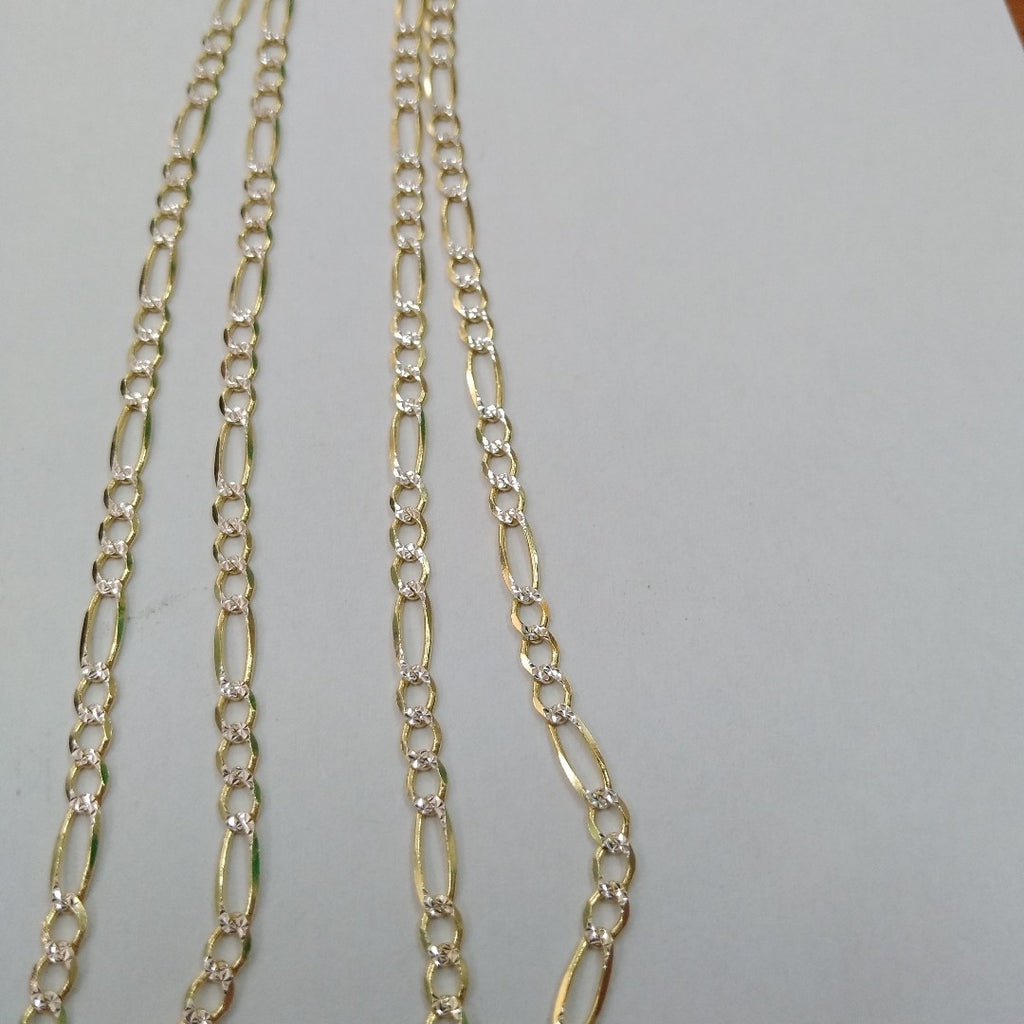 CADENAS CARTIER 3 1 DIAMANTADA ORO 10K 7 (NUEVO)
