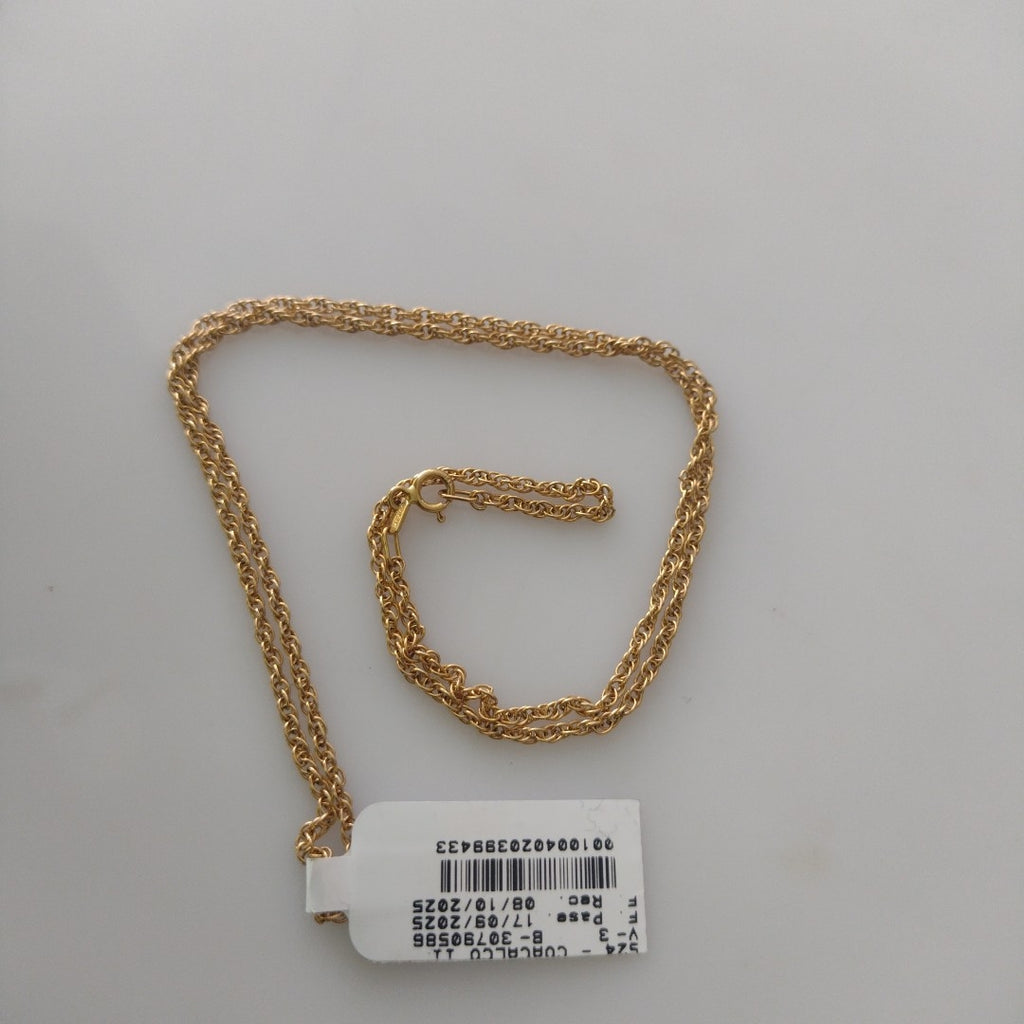 CADENA. ORO. 14 K 4.3 GRMS (SEMINUEVO)