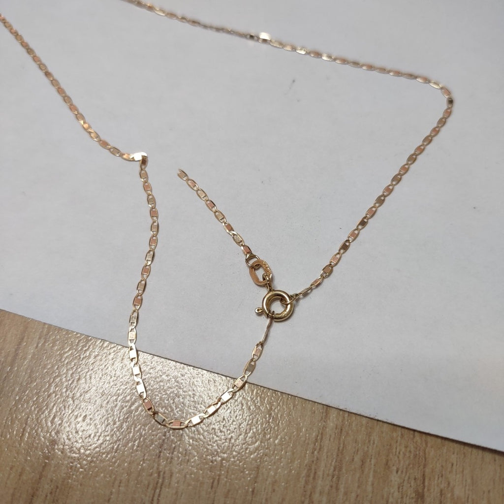 CADENA. ORO. 10 K 1.2 GRMS (SEMINUEVO)