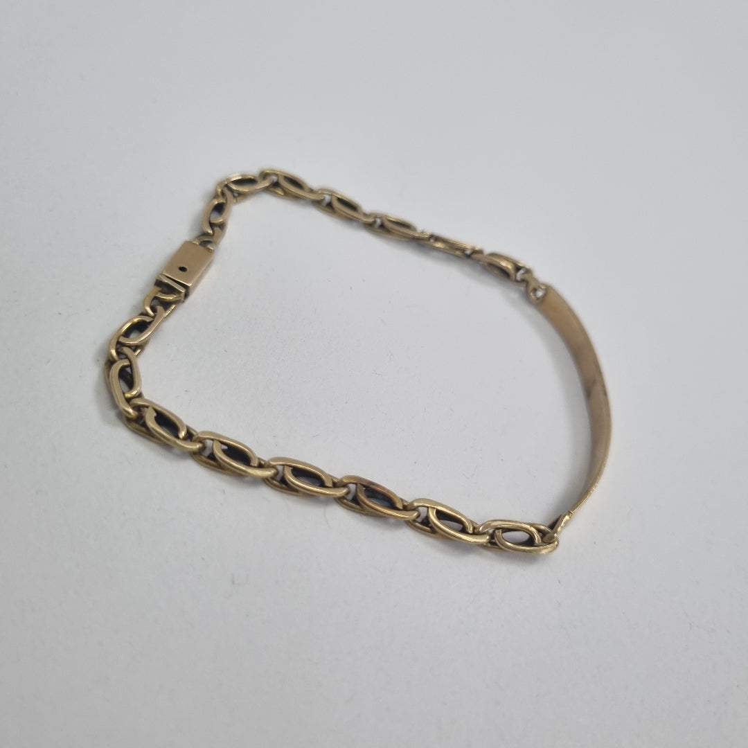 ESCLAVA. ORO. 14 K 8.5 GRMS (SEMINUEVO)