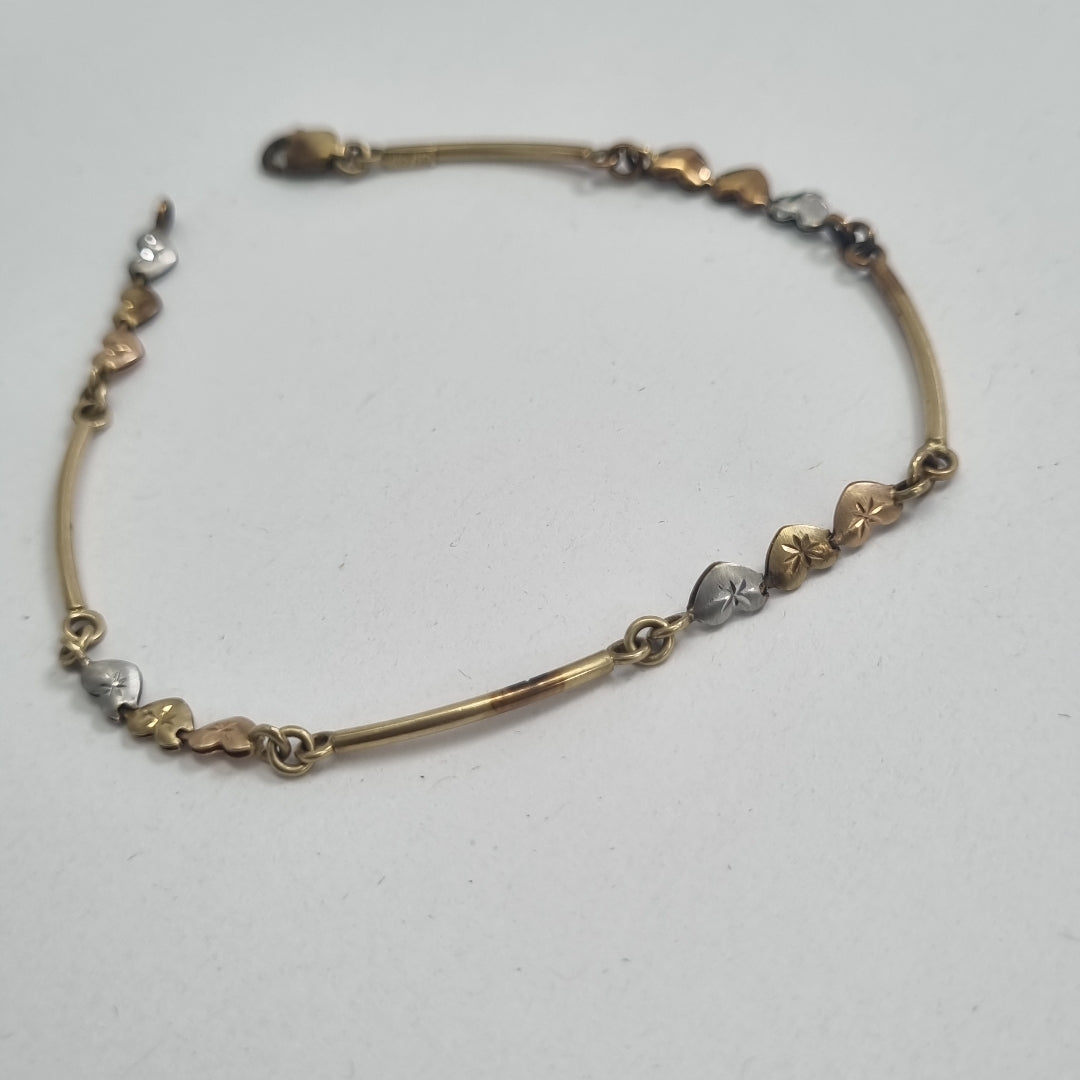 PULSERA. ORO. 14 K 2.8 GRMS (SEMINUEVO)