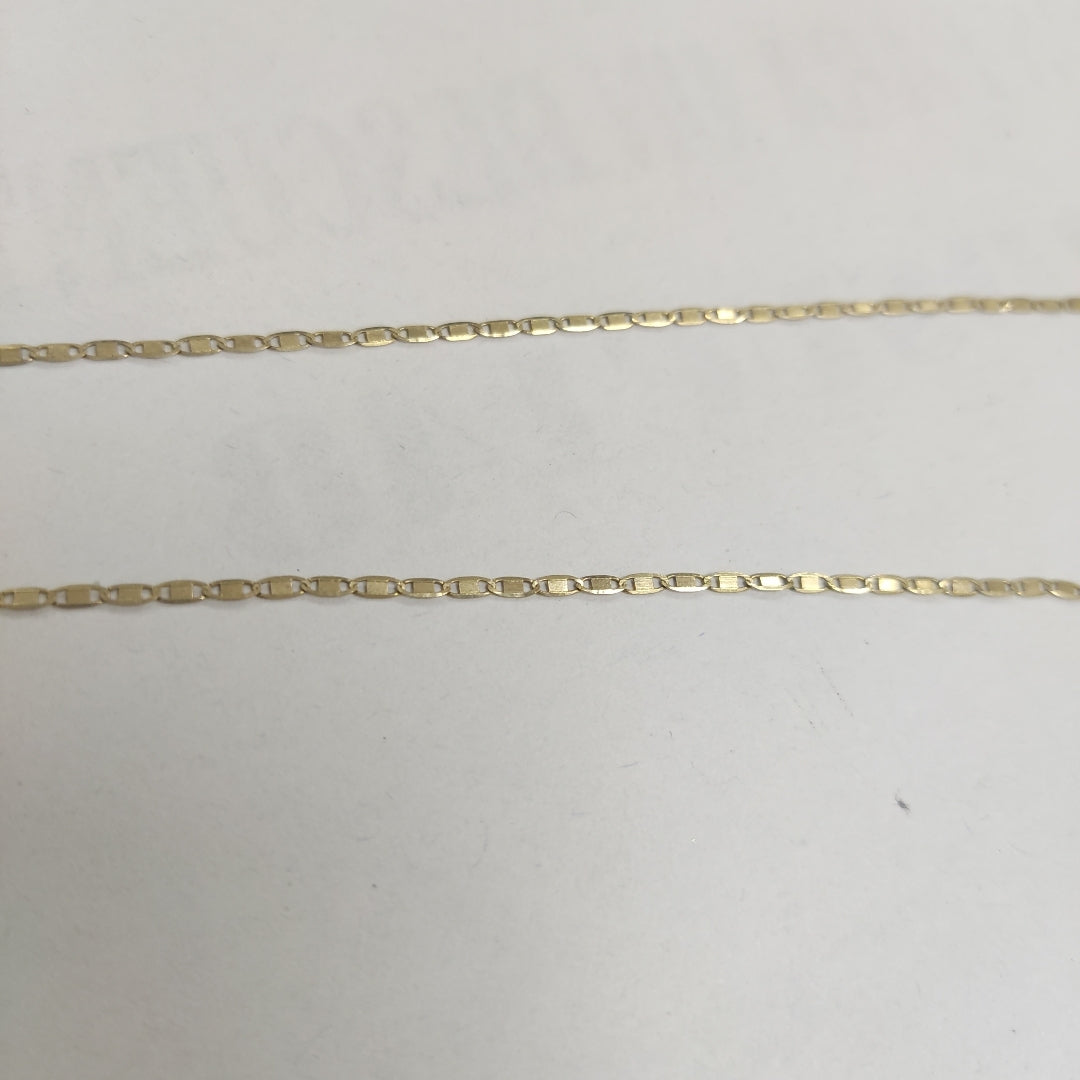 CADENA. ORO. 10 K 2.1 GRMS (SEMINUEVO)