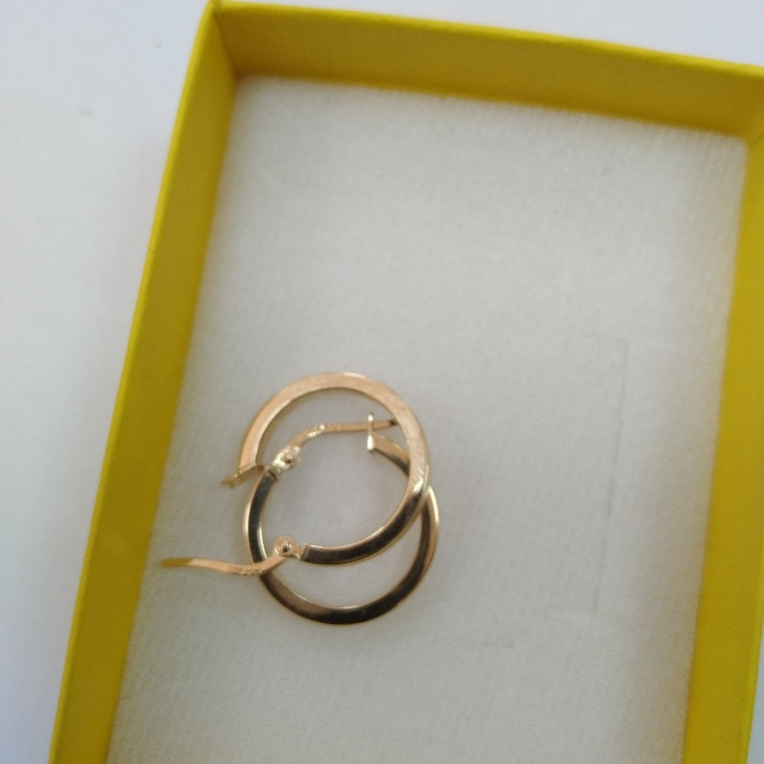 ARRACADAS ORO 14K 1.5 (NUEVO)