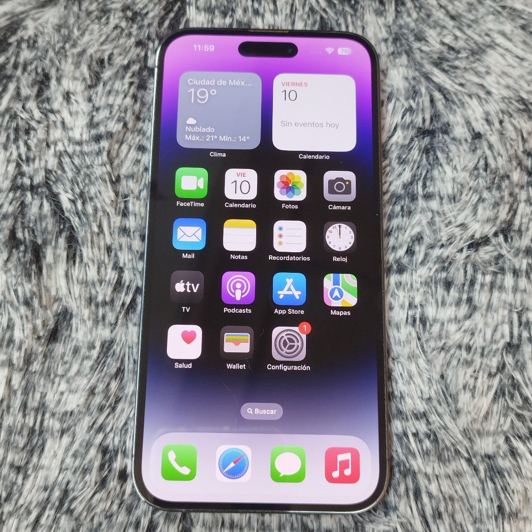 CELULAR APPLE IPHONE 14 PRO MAX A2893 128 GB 6 GB RAM (SEMINUEVO)