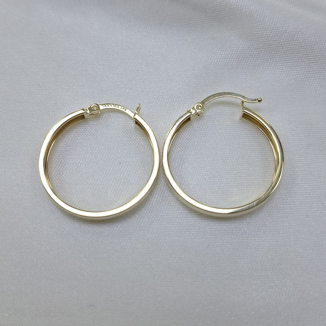 ARRACADAS ORO 14K 1.7 (NUEVO)