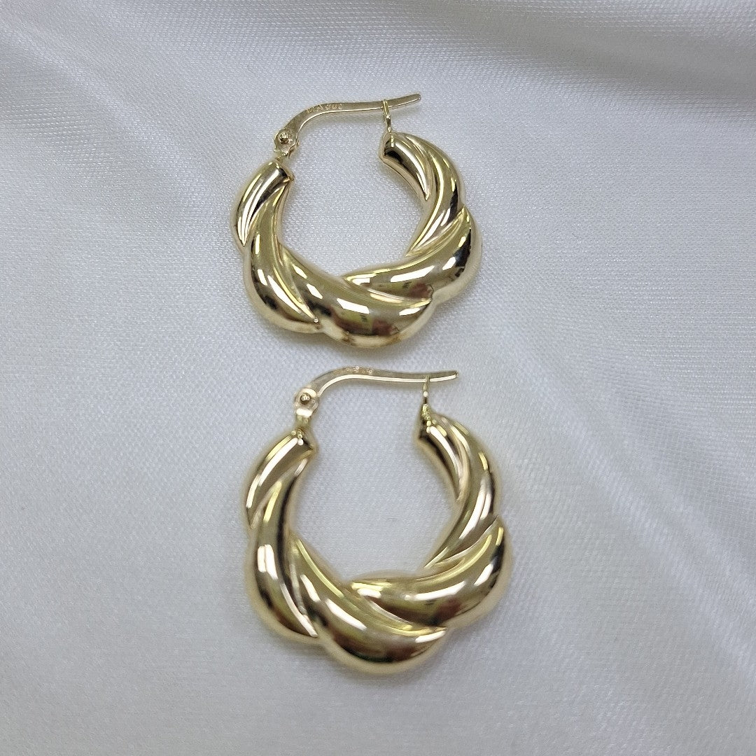 ARRACADAS ORO 14K 2.5 (NUEVO)