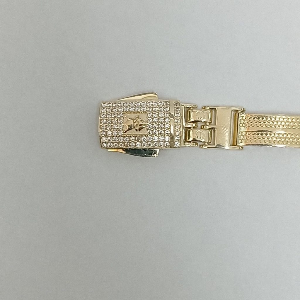 PULSERAS CABALLERO ORO 14K 25.4 (NUEVO)