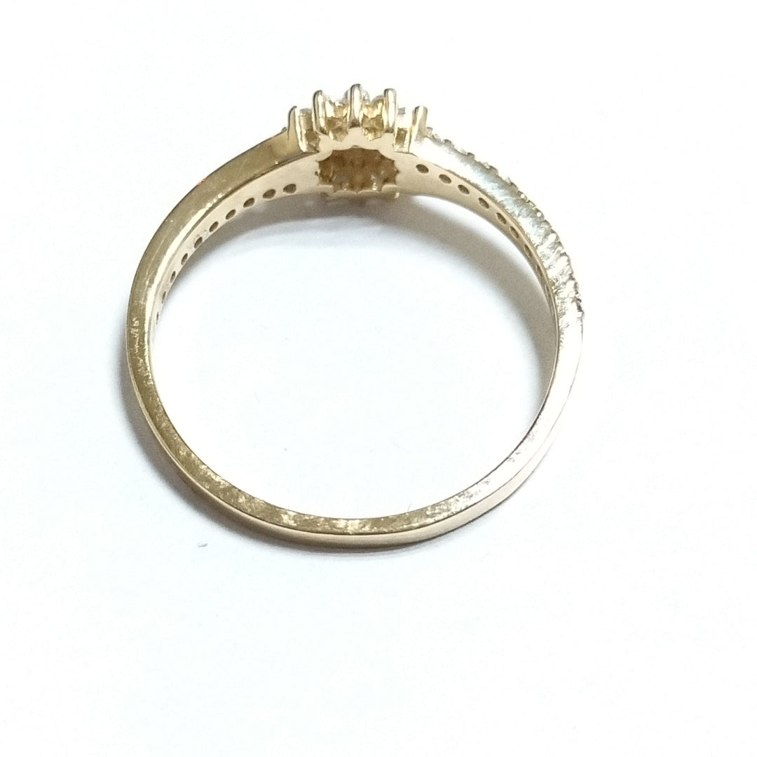 ANILLOS DAMA ORO 14K 2 (NUEVO)