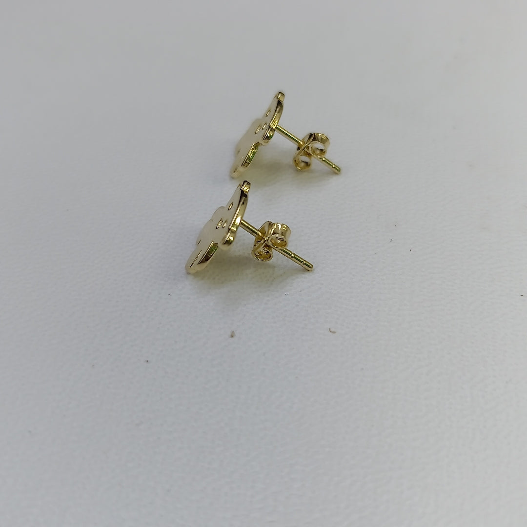 BROQUELES ORO 14K 1.5 (NUEVO)