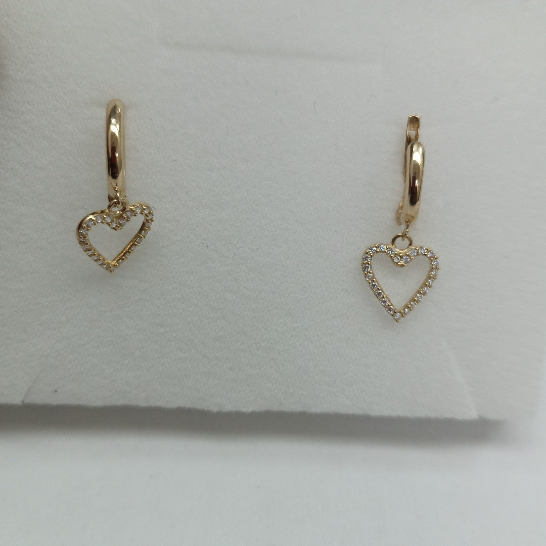 BROQUELES ORO 14K 1.9 (NUEVO)