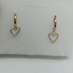 BROQUELES ORO 14K 1.9 (NUEVO)