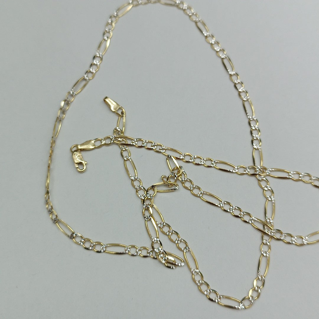 CADENAS CARTIER 3 1 DIAMANTADA ORO 14K 7.8 (NUEVO)