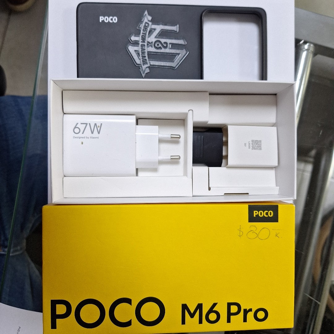 CELULAR XIAOMI POCO M6 PRO 2312FPCA6G (2024) 256 GB 8 GB RAM (SEMINUEVO)
