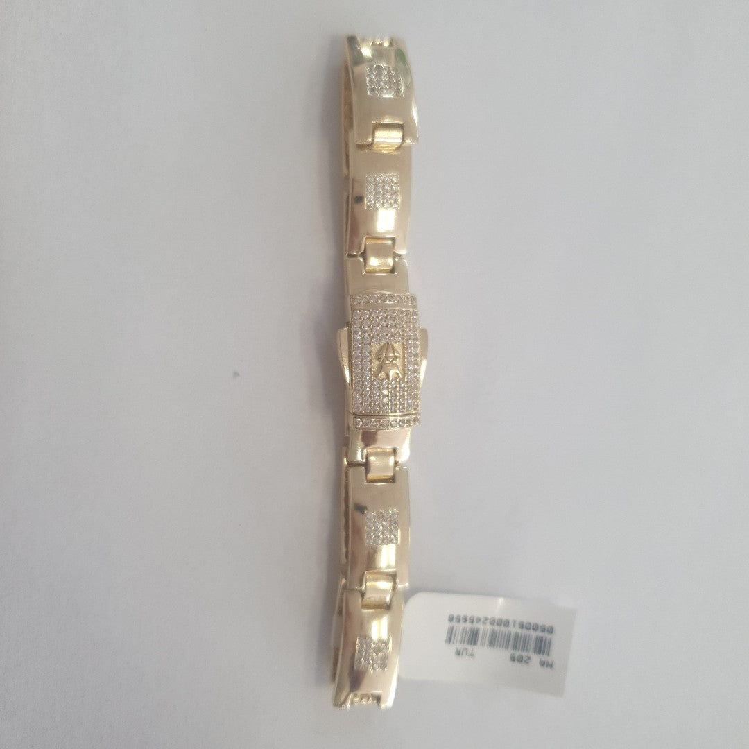 PULSERAS CABALLERO ORO 14K 18.2 (NUEVO)