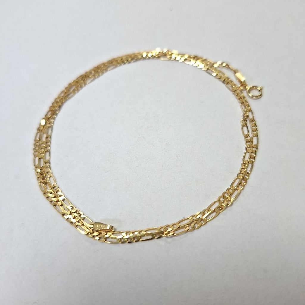 CADENAS CARTIER 3 1 AMARILLA ORO 14K 3.3 (NUEVO)