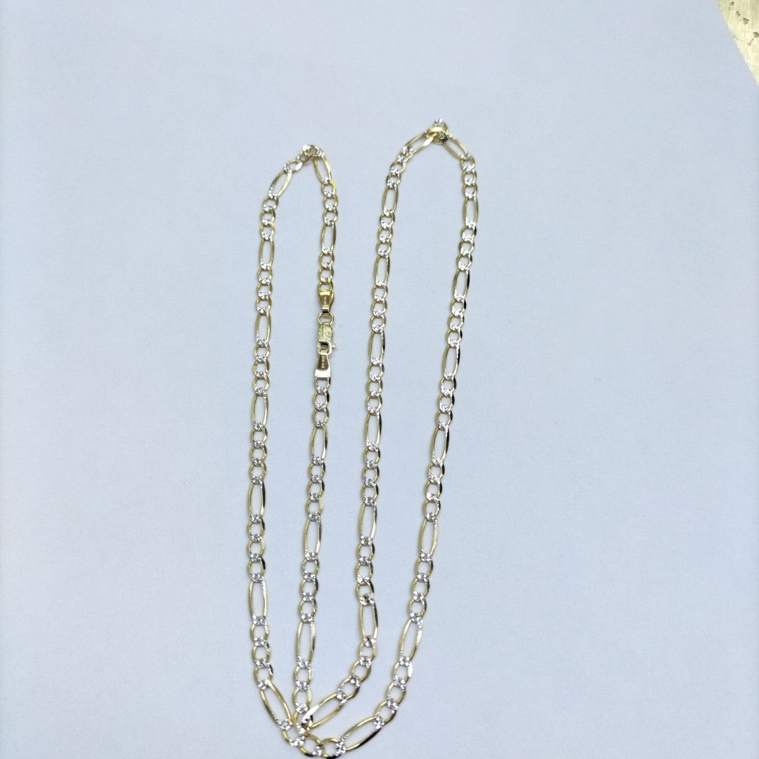 CADENAS CARTIER 3 1 DIAMANTADA ORO 14K 7.3 (NUEVO)