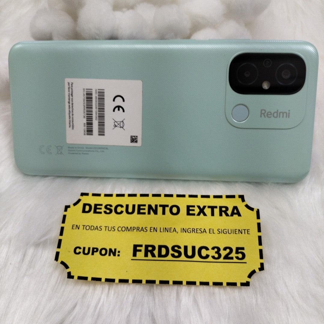 CELULAR XIAOMI REDMI 12C 2212ARNC4L (2023) 128 GB 4 GB RAM (SEMINUEVO)