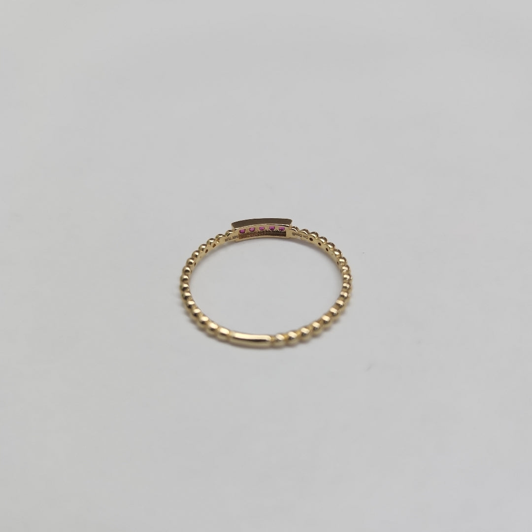 ANILLOS DAMA ORO 14K 0.8 (NUEVO)