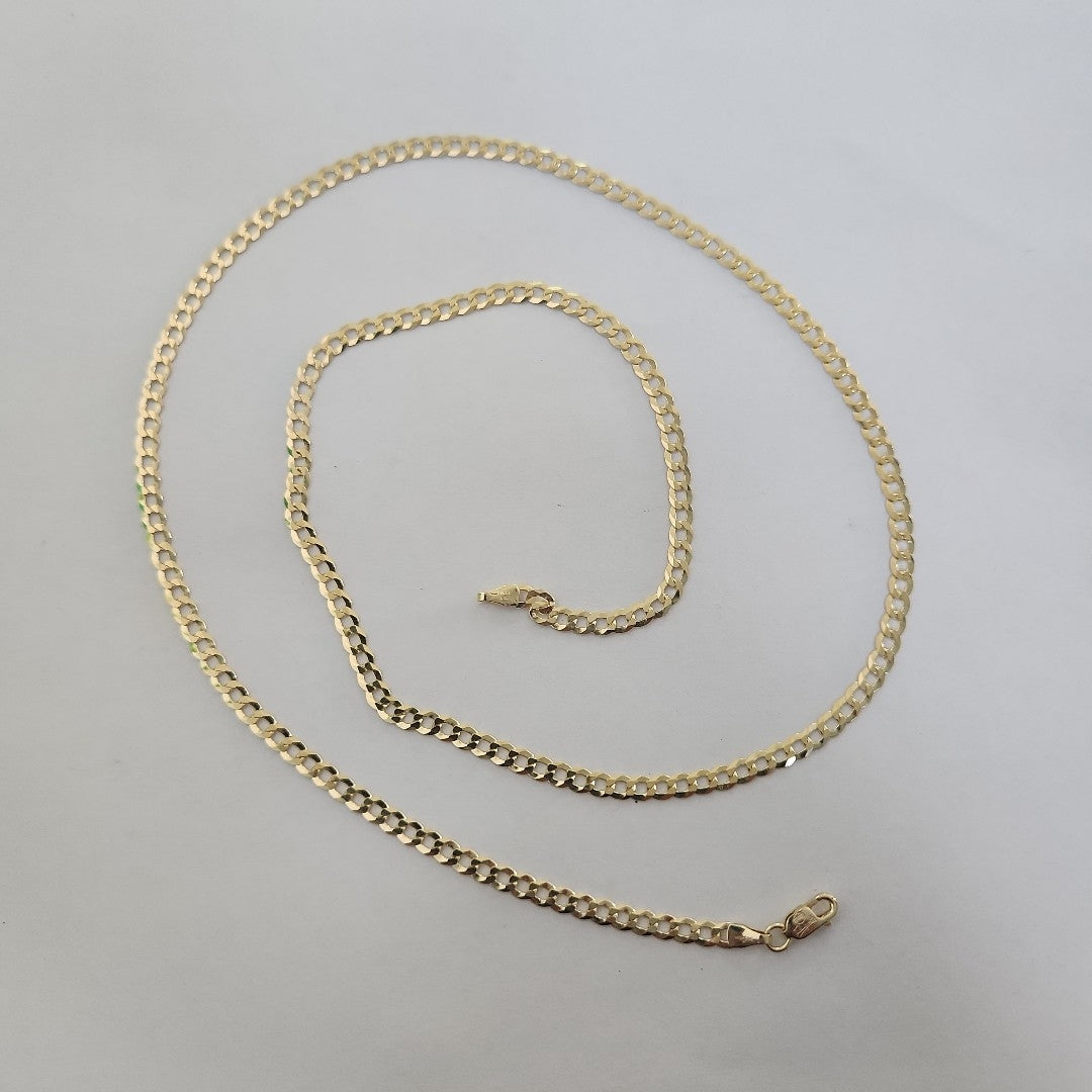 CADENAS BARBADA AMARILLA ORO 10K 5.8 (NUEVO)