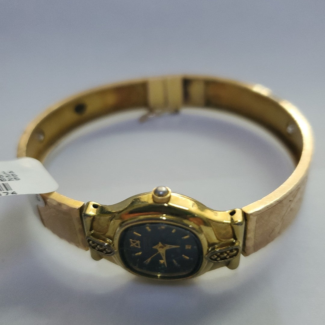 RELOJ CAJA ACERO PULSO ORO. ORO. 10 K 28.9 GRMS (SEMINUEVO)