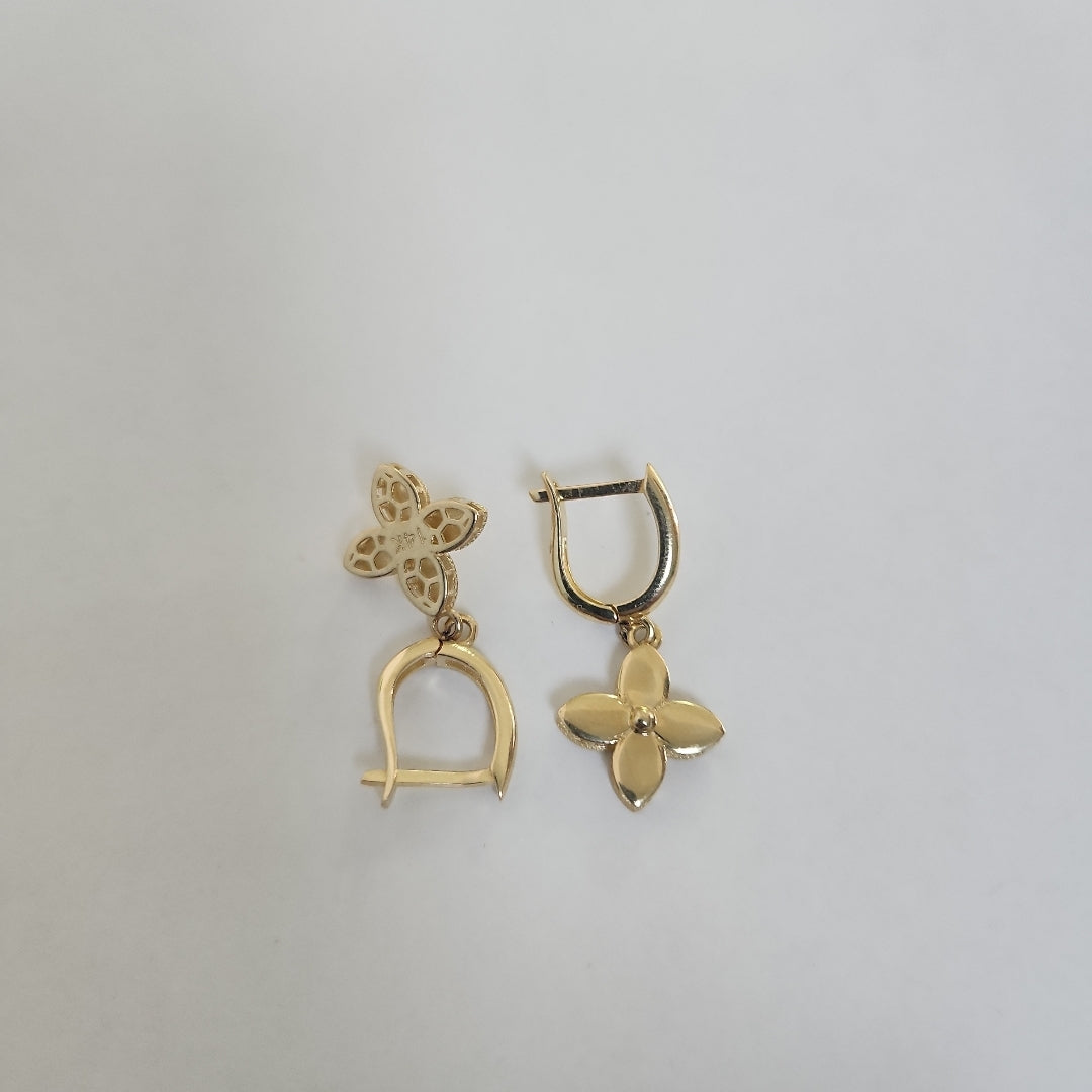 BROQUELES ORO 14K 3.1 (NUEVO)